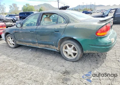2000 Oldsmobile Alero Gls from USA, damaged, VIN 1G3NF52E3YC392279